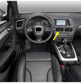 Resim Audi Q5 2009-12 Ön Torpido Orta Havalandırma Izgarası 8r1820951g 