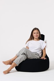 Resim earmut Lina Armut Koltuk Siyah 