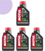 Resim Motul 5100 10w40 Motorsiklet Yağı 4 Litre 