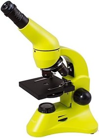 Resim Levenhuk Rainbow 50L PLUS Lime/Yeşil Limon Mikroskop (İngilizce Baskısı) 