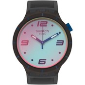 Resim Swatch Futuristic Grey Erkek Kol Saati So27b121 