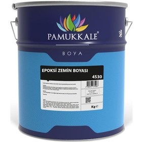 Resim Pamukkale 4530 Epoksi Zemin Boyası 18+3 Kg Gri Ral 7040 