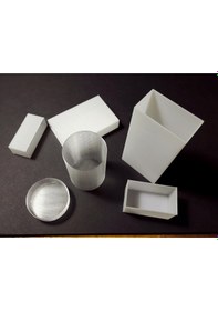 Resim Opencart Özelleştirilebilir Basit Spiral Vazo Modu Kutuları Sadece Plastik Aparattır 