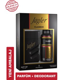 Resim Jagler Classic EDT 90 ml + Deodorant Sprey 150 ml Erkek Parfüm Seti 
