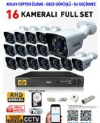 Resim Ids - 16 Kameralı 1080P Fullhd 5Mp Sony Lensli Kamera Seti - 2021 