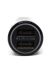 Resim Winex W001 Usba Çift Çıkışlı 3.1A Araç Şarj Aleti Siyah 