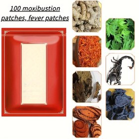 Resim 100 Isıtıcı Yama, Doğal Zencefil & Pelin Otu Sıcaklık Saçlayan - Bel Desteği için Uzun Süreli Etkili Çözüm: Boyun, Omuzlar, Kas ve Eklemlerde Ağrıyı İndirir, 40 Yaş Üstü Yetişkinler ve aileler için idealdir 