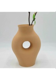 Resim Opencart İçinizi Görün - Delikli Modern Vazo Sadece Plastik Aparattır 