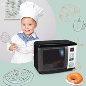Resim Smoby Tefal Oyuncak Elektronik Mikrodalga Fırın - Siyah 310598W 