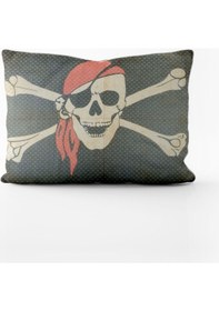 Resim Paradero Kara Korsan Yastık Kılıfı 