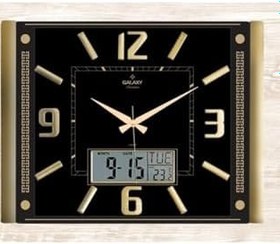 Resim Gold Premium Kabartmalı Rakam Dijital Duvar Saati 711-k 