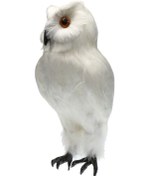 Resim Trendooze Yapay Tüyü Suntek Magideal Kuş Gerçekçi Beyaz- Baykuş -1 Yn 