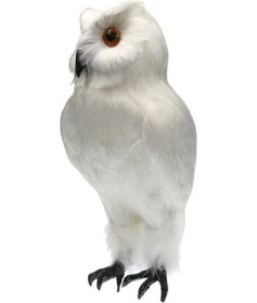 Resim Trendooze Yapay Tüyü Suntek Magideal Kuş Gerçekçi Beyaz- Baykuş -1 Yn 