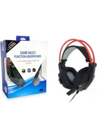 Resim YUES PS4 Multi Fonksiyonel Oyuncu Kulaklığı – 3.5 mm, Mikrofonlu, PS5/PS4/PS3/Xbox/PC Uyumlu, Kapalı Tasarım 