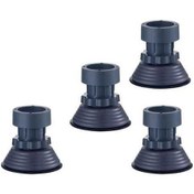 Resim Fastbuy Küçük Ev Aletleri Yüksekliği Ayarlanabilir Darbe Emici Dürtme Önleyici Paspalar 4 Adet Koyu Gri 