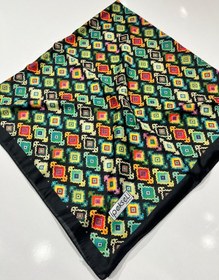 Resim İpekseli Pamuklu Eşarp Kilim Desen - 11 11 