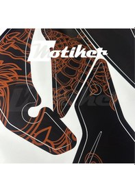 Resim Bajaj N250 Dragon Armor Ejder Zırhı Tasarımı Sticker Etiket Kaplama Modeli 