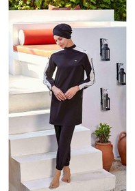 Resim Adasea 4580 Licralı Tesettür Mayo 001 