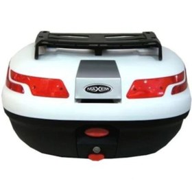 Resim Genel Markalar Maxem Motosiklet Çantası 45 Litre Sl45-full Beyaz Sırt Dayamalı 