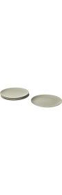 Resim IKEA 4 Adet Tabak Seti Mat Açık Yeşil Renk 26 Cm, 4 Adet, Stoneware Yuvarlak Tabak Seti 
