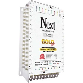 Resim Next Uydu Santral 10/64 Sonlu Kaskatlı Multıswıtch Hybrıt (Adaptör Dahil) Next 