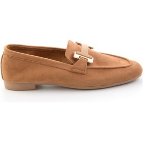 Resim Bambi Taba Kadın Loafer Ayakkabı K01688012272 Taba 
