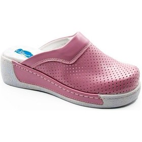 Resim Dr.Comfort Ortopedik Deri Hemşire Sabo Terlik Dr.600 Pembe-Pembe 