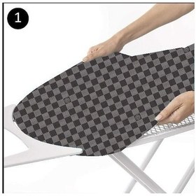 Resim King Ütü Masası Kılıfı Gri 52 x 140 