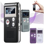 Resim Willowhaven 8gb Mor Geliştirilmiş Mini Ses Kayıt Cihazı Ekranlı Ses Oynatma Sesle Aktif Uzun Pil Mp3 Kayıt 