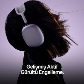 Resim Apple AirPods Max 2 Kablosuz Kulak Üstü Kulaklık, Aktif Gürültü Engelleme, Uyarlanabilir Ses, Kişiselleştirilmiş Uzamsal Ses, iPhone için Bluetooth Kulaklık - Mor 