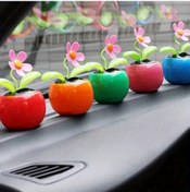 Resim Gaojunshop01 Pembe Araç Dekoru Kaliteli Sallanan Çiçek Dashboard Ve Pencere İçin Sıcaklık Dayanıklı 