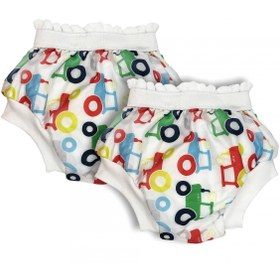 Resim FeyzaDesign 2'li Desenli Lüks Alıştırma Külodu, 15-20 kg, Konfor ve şıklık bir arada 