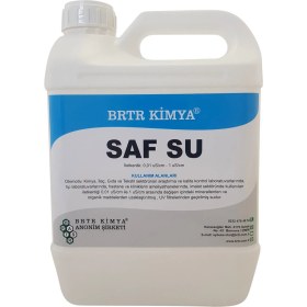 Resim Brtrkimya Saf Deiyonize Distile Su 5 Lt 