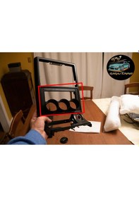 Resim Mazda Rx7 2dın1 Gösterge Podlu Teyp Çerçevesi 