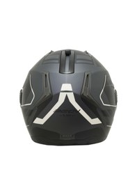 Resim Beon B700 Air Tek Çene Açılır Vizörlü Motosiklet Kask Siyah 