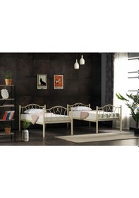 Resim Mobilyabazari Toronto Metal Ferforje Ranza 90*190 Cm 