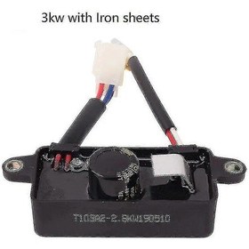 Resim 3kw 5kw 8kw Avr Benzinli Jeneratör Otomatik Voltaj Regülatörü Voltaj Kontrol Stabilizatörü Jeneratör 3kw 6 Kablo 