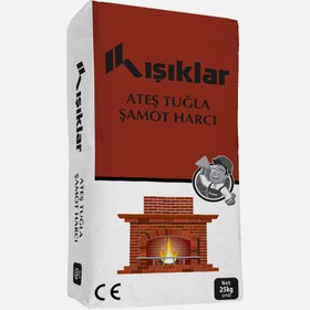 Resim Işıklar Tuğla Ateş Tuğla Şamot Harcı 