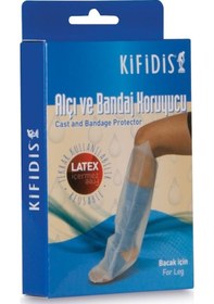 Resim Kifidis Alçı Bandaj Bonesi Bacak için Su Geçirmez Alçı Koruyucu 
