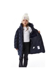 Resim Benitto Kids Kız Çocuk Kapüşonlu Kışlık Şişme Mont 51353 Lacivert 