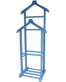 Resim Masifart Dilsiz Uşak Askılık Çift Tepe Mavi Patine Eskitme Diğer 