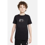 Resim Qivi Owl For Kuş Baskılı Unisex Çocuk Siyah T-Shirt 