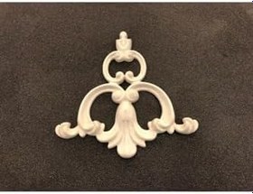 Resim Decogold Dekoratif Boyanabilir Duvar Çıta Motifi 15 * 16 Cm Dgm-51 yeşil 