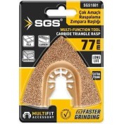 Resim 1881 Karbür Zımparalama Raspalama Bıçağı 77 mm 