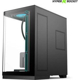 Resim Hyper Rocket V335R ATX 8 Argb Fan 850W PSU Siyah Oyuncu Kasası 