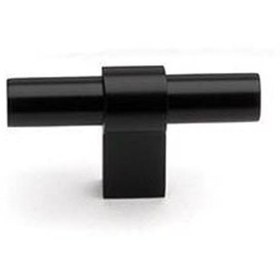 Resim System Siyah 8 mm Düğme Mobilya Kulpu (SY8770 0008 AL6-AL6) 
