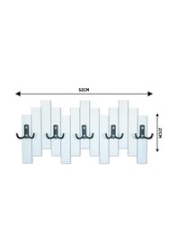 Resim Mavitrendd Beyaz Ahşap Duvar Ve Kapı Askısı Elbise Askılık Piyano Model 5 As (524615880) Beyaz 