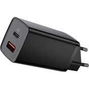 Resim Mena Rise TTKShop GaN2 Lite Hızlı Şarj Adaptörü C+U 65W EU, Siyah 395519 