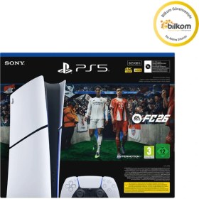 Resim Sony Playstation 5 Pro 2tb / Ea Sports FC26 (Bilkom Garantili) 