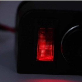 Resim Araba Soketi Splitter Puro Çakmağı 3'ü 1 Arada Çok Fonksiyonlu Usb Şarj Cihazı Voltmetre Güç Adaptörü 